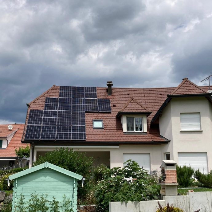 Installation panneaux solaires – Hagenthal