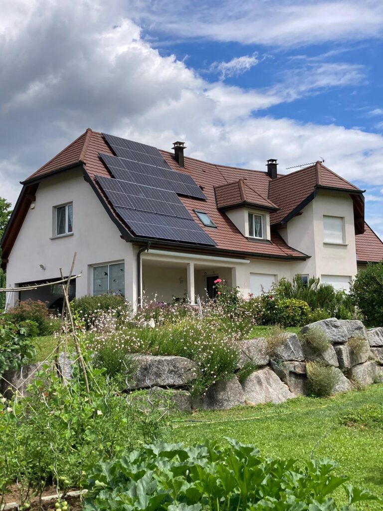 Installation panneaux solaires – Hagenthal