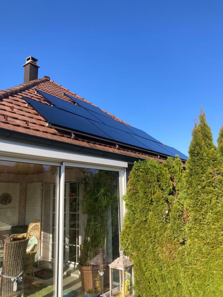 Installation panneaux solaires – Leymen
