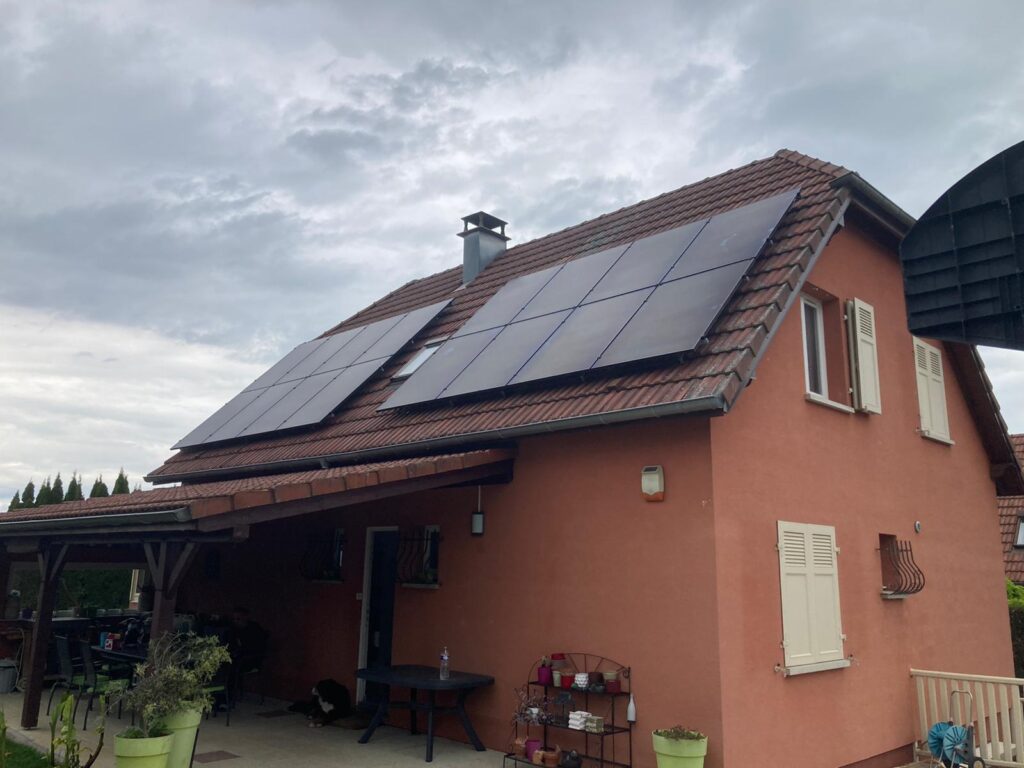 Installation panneaux solaires – Waldighoffen